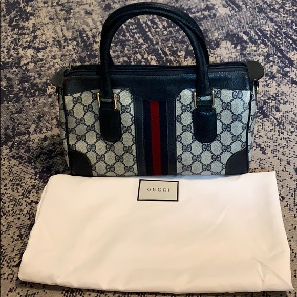 AUTH.VINTAGE GUCCI BOSTON. - Picture 1 of 15